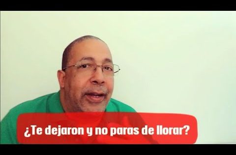 &iquest;Te dejaron y no paras de llorar?